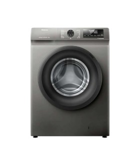 ماشین لباسشویی هایسنس ۸ کیلوگرم مدل WFQP8012GTS رنگ خاکستری