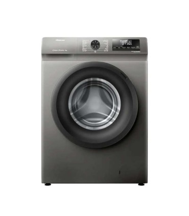 ماشین لباسشویی هایسنس ۸ کیلوگرم مدل WFQP8012GTS رنگ خاکستری