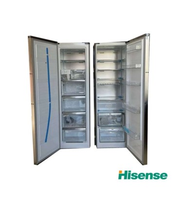 یخچال فریزر دوقلو هایسنس مدل RL484N4WWU_FV356N4AWU (۴۰ فوت)