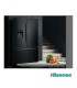 یخچال ساید بای ساید فرنچ دور هایسنس مدل RF820N4WBU1 (۳۰ فوت)