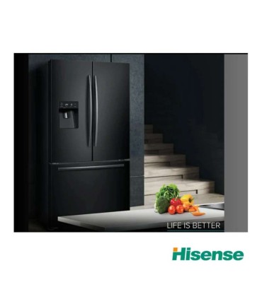 یخچال ساید بای ساید فرنچ دور هایسنس مدل RF820N4WBU1 (۳۰ فوت)