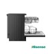 ماشین ظرفشویی ۱۶ نفره هایسنس مدل HS673C90BME